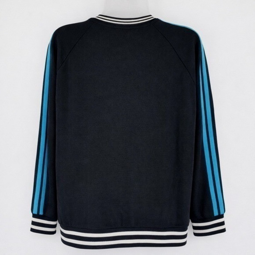 Cartoon Network Black Sweatshirt with Pink Green Trim Powerpuff Patch-Small - Picture 3 of 3